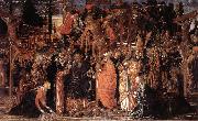 GOZZOLI, Benozzo Descent from the Cross sg France oil painting artist
